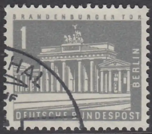 BERLIN 1956 Michel-Nummer 140 gestempelt EINZELMARKE (v)
