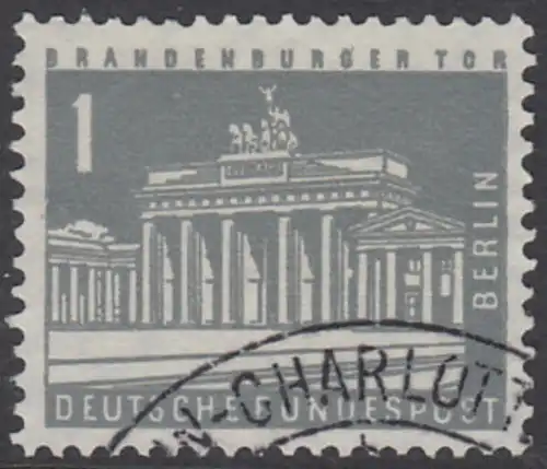 BERLIN 1956 Michel-Nummer 140 gestempelt EINZELMARKE (y)