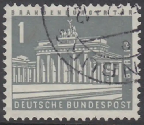 BERLIN 1956 Michel-Nummer 140 gestempelt EINZELMARKE (x)