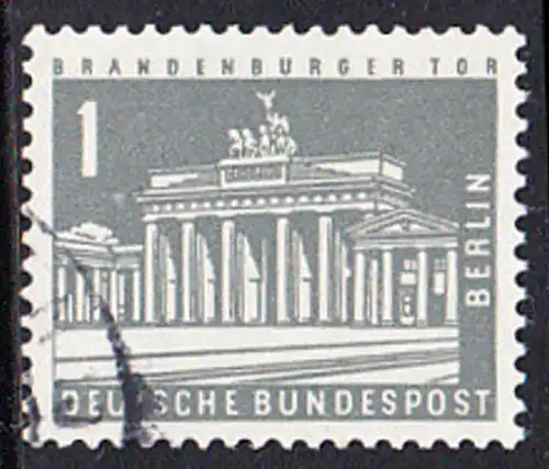 BERLIN 1956 Michel-Nummer 140 gestempelt EINZELMARKE (b)