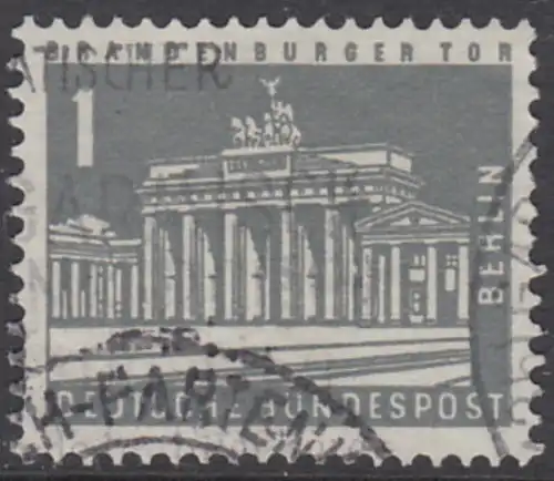 BERLIN 1956 Michel-Nummer 140 gestempelt EINZELMARKE (a)