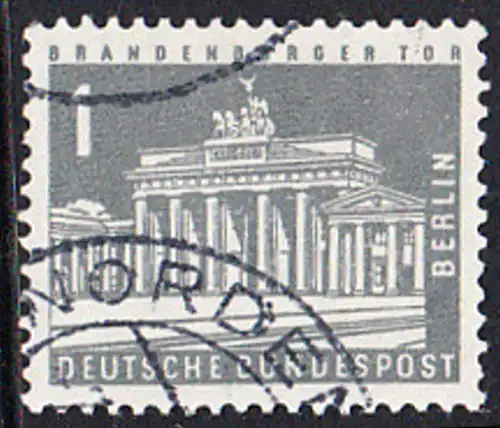 BERLIN 1956 Michel-Nummer 140 gestempelt EINZELMARKE (f)