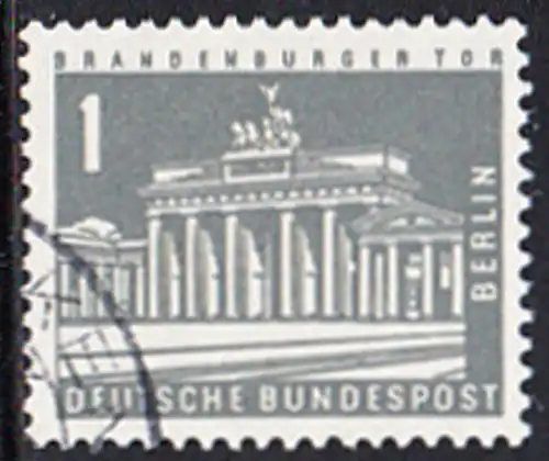 BERLIN 1956 Michel-Nummer 140 gestempelt EINZELMARKE (d)