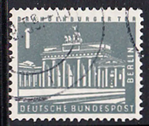 BERLIN 1956 Michel-Nummer 140 gestempelt EINZELMARKE (c)