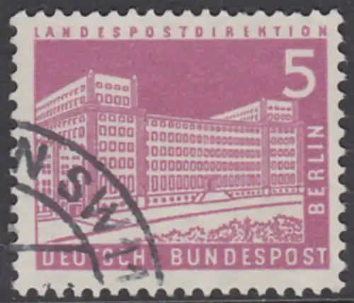 BERLIN 1956 Michel-Nummer 141 gestempelt EINZELMARKE (a)