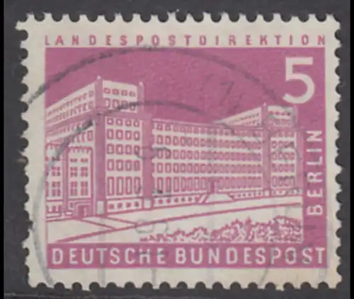 BERLIN 1956 Michel-Nummer 141 gestempelt EINZELMARKE (v)
