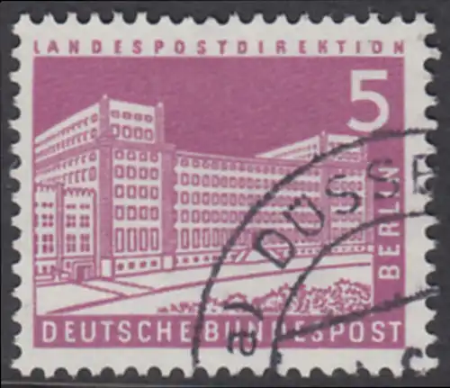BERLIN 1956 Michel-Nummer 141 gestempelt EINZELMARKE (s)