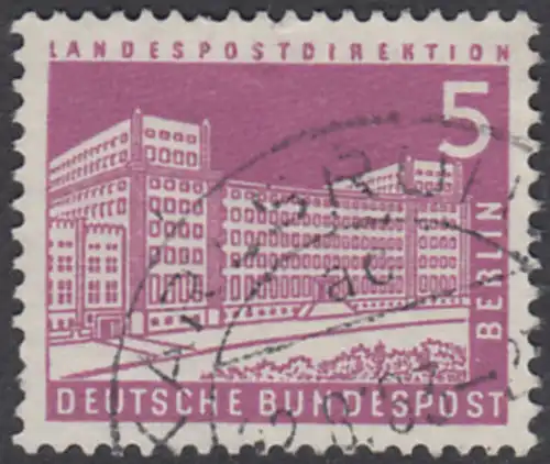 BERLIN 1956 Michel-Nummer 141 gestempelt EINZELMARKE (r)