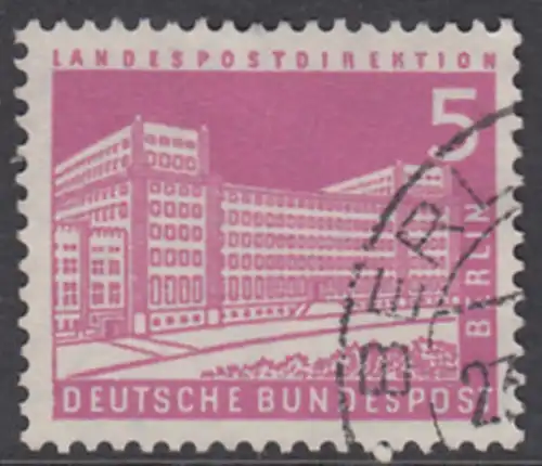 BERLIN 1956 Michel-Nummer 141 gestempelt EINZELMARKE (p)
