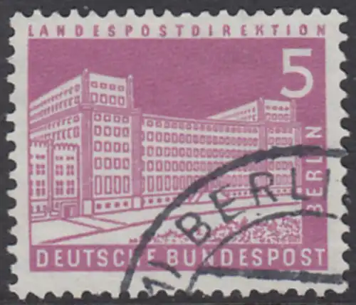 BERLIN 1956 Michel-Nummer 141 gestempelt EINZELMARKE (o)