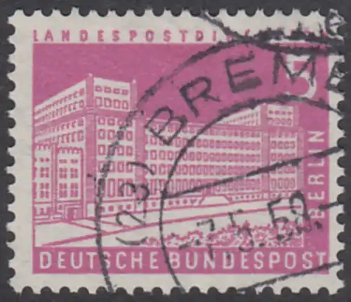 BERLIN 1956 Michel-Nummer 141 gestempelt EINZELMARKE (m)