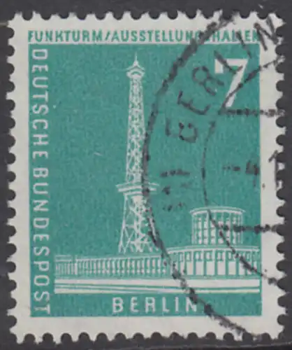 BERLIN 1956 Michel-Nummer 142 gestempelt EINZELMARKE (k)