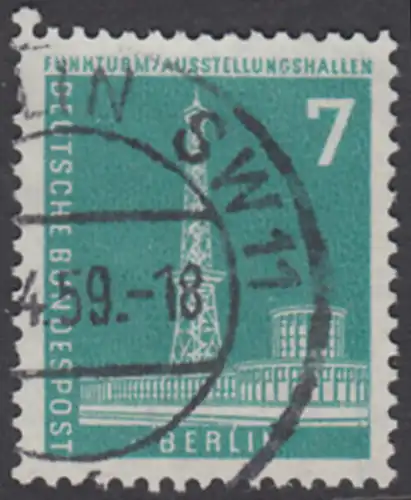 BERLIN 1956 Michel-Nummer 142 gestempelt EINZELMARKE (m)