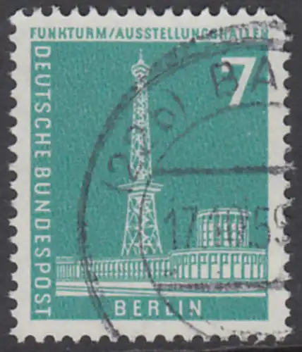 BERLIN 1956 Michel-Nummer 142 gestempelt EINZELMARKE (l)
