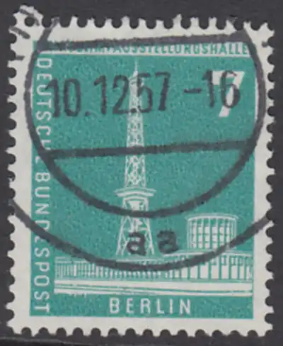 BERLIN 1956 Michel-Nummer 142 gestempelt EINZELMARKE (g)