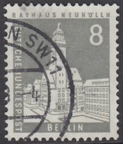BERLIN 1956 Michel-Nummer 143 gestempelt EINZELMARKE (c)