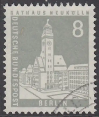 BERLIN 1956 Michel-Nummer 143 gestempelt EINZELMARKE (a)