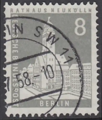 BERLIN 1956 Michel-Nummer 143 gestempelt EINZELMARKE (e)