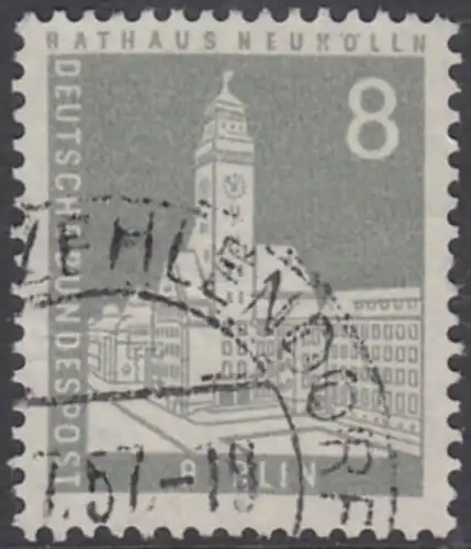 BERLIN 1956 Michel-Nummer 143 gestempelt EINZELMARKE (k)