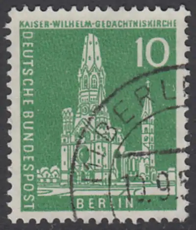 BERLIN 1956 Michel-Nummer 144 gestempelt EINZELMARKE (n)