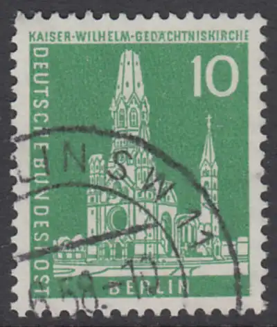 BERLIN 1956 Michel-Nummer 144 gestempelt EINZELMARKE (o)