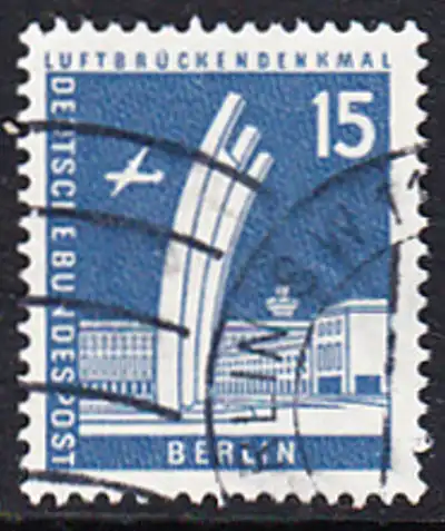 BERLIN 1956 Michel-Nummer 145 gestempelt EINZELMARKE (f)