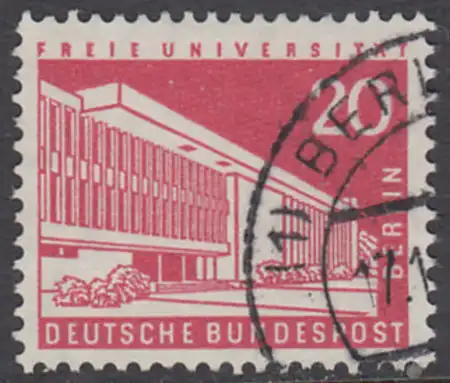 BERLIN 1956 Michel-Nummer 146 gestempelt EINZELMARKE (o)