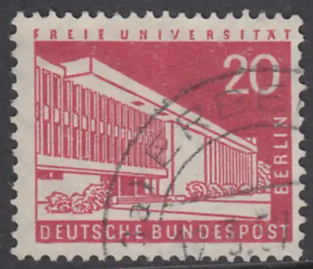 BERLIN 1956 Michel-Nummer 146 gestempelt EINZELMARKE (r)