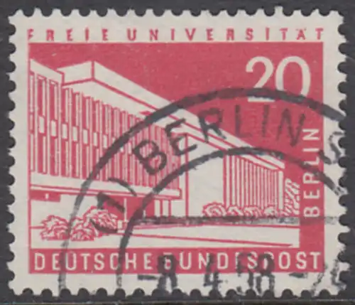 BERLIN 1956 Michel-Nummer 146 gestempelt EINZELMARKE (p)