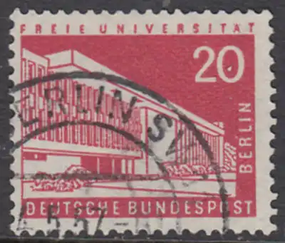 BERLIN 1956 Michel-Nummer 146 gestempelt EINZELMARKE (k)