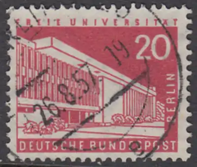 BERLIN 1956 Michel-Nummer 146 gestempelt EINZELMARKE (g)