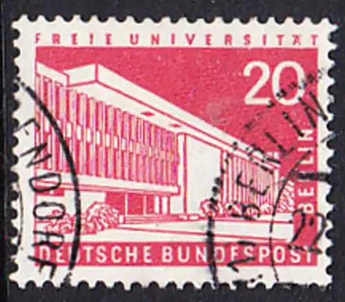 BERLIN 1956 Michel-Nummer 146 gestempelt EINZELMARKE (f)