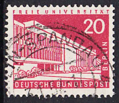 BERLIN 1956 Michel-Nummer 146 gestempelt EINZELMARKE (d)
