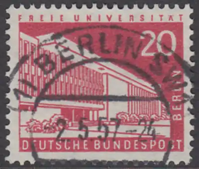 BERLIN 1956 Michel-Nummer 146 gestempelt EINZELMARKE (l)