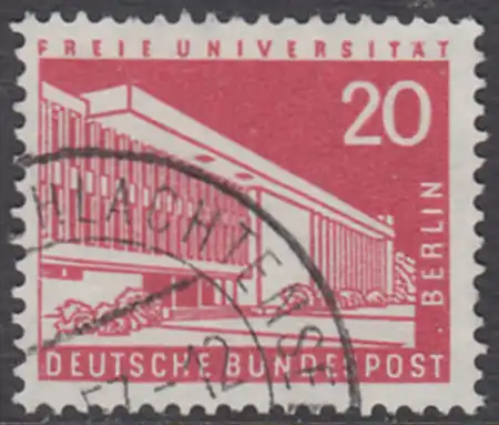 BERLIN 1956 Michel-Nummer 146 gestempelt EINZELMARKE (q)