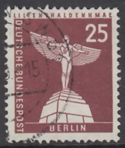 BERLIN 1956 Michel-Nummer 147 gestempelt EINZELMARKE (w)