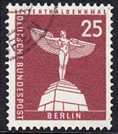 BERLIN 1956 Michel-Nummer 147 gestempelt EINZELMARKE (h)