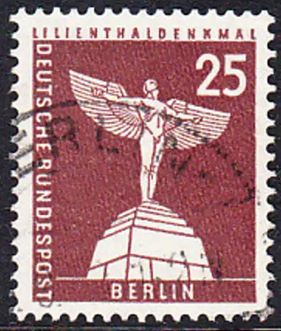 BERLIN 1956 Michel-Nummer 147 gestempelt EINZELMARKE (g)