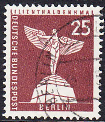 BERLIN 1956 Michel-Nummer 147 gestempelt EINZELMARKE (f)