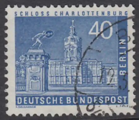 BERLIN 1956 Michel-Nummer 149 gestempelt EINZELMARKE (q)