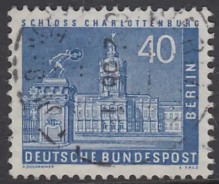 BERLIN 1956 Michel-Nummer 149 gestempelt EINZELMARKE (p)