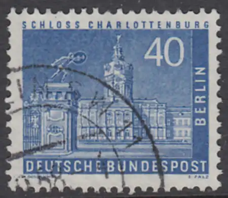 BERLIN 1956 Michel-Nummer 149 gestempelt EINZELMARKE (k)