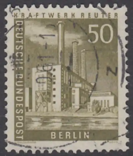 BERLIN 1956 Michel-Nummer 150 gestempelt EINZELMARKE (k)