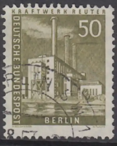 BERLIN 1956 Michel-Nummer 150 gestempelt EINZELMARKE (g)