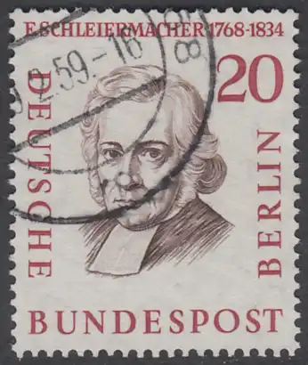 BERLIN 1957 Michel-Nummer 167 gestempelt EINZELMARKE (l)