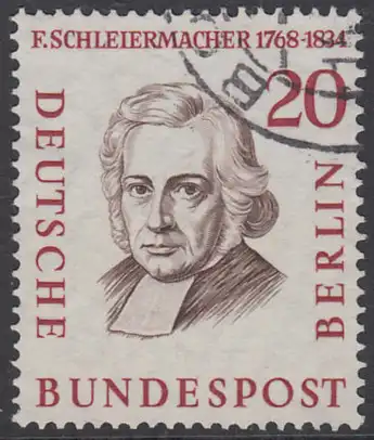 BERLIN 1957 Michel-Nummer 167 gestempelt EINZELMARKE (f)