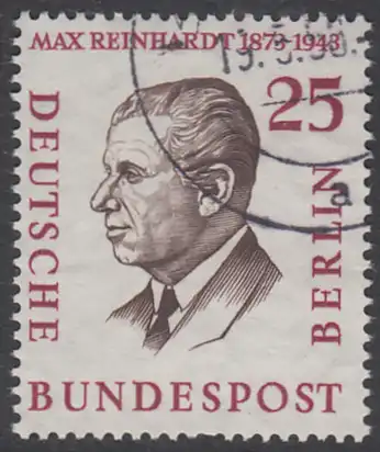 BERLIN 1957 Michel-Nummer 169 gestempelt EINZELMARKE (c)