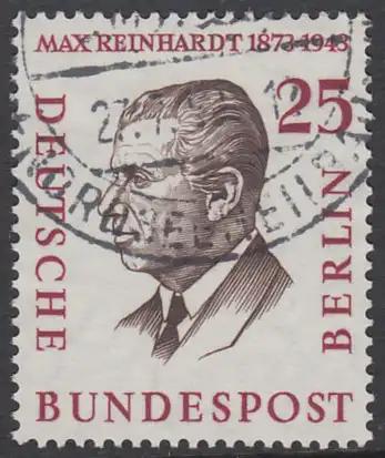 BERLIN 1957 Michel-Nummer 169 gestempelt EINZELMARKE (k)