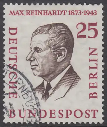 BERLIN 1957 Michel-Nummer 169 gestempelt EINZELMARKE (d)