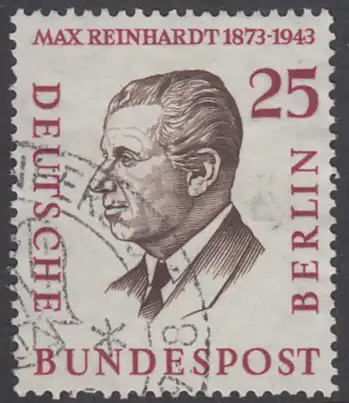 BERLIN 1957 Michel-Nummer 169 gestempelt EINZELMARKE (b)